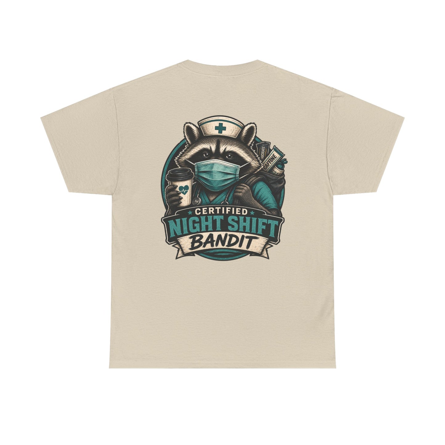 Certified Night Shift Bandit Nurse T-Shirt
