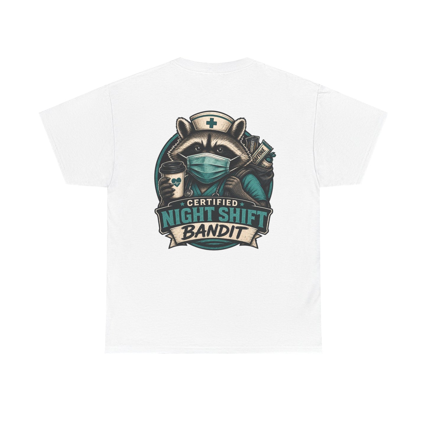 Certified Night Shift Bandit Nurse T-Shirt