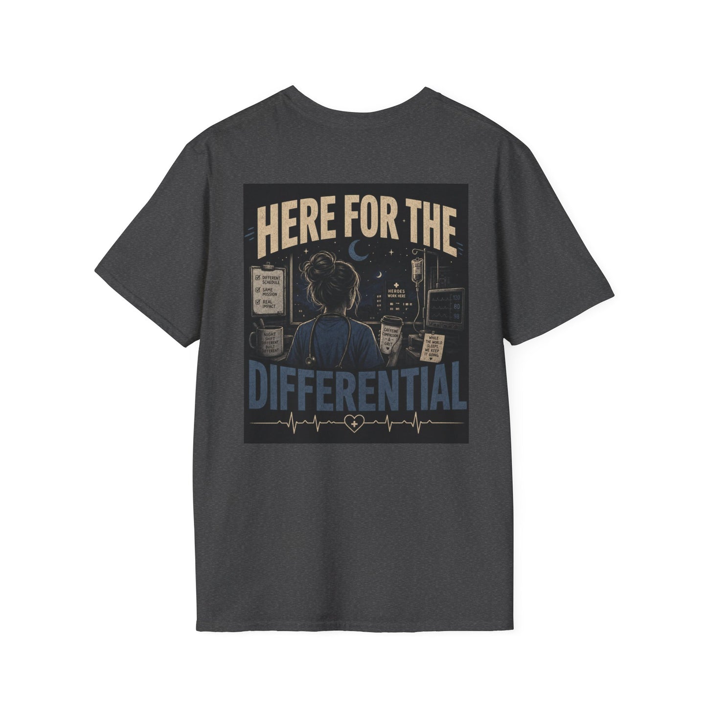 'Here For The Differential' Night Shift T-Shirt