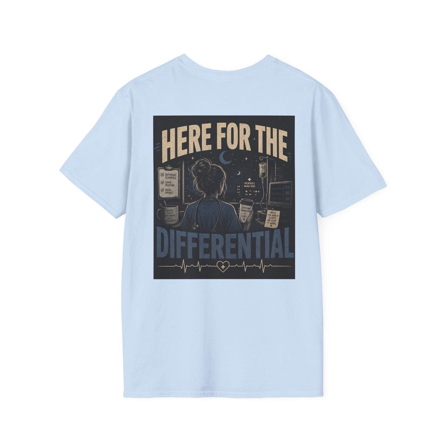 'Here For The Differential' Night Shift T-Shirt
