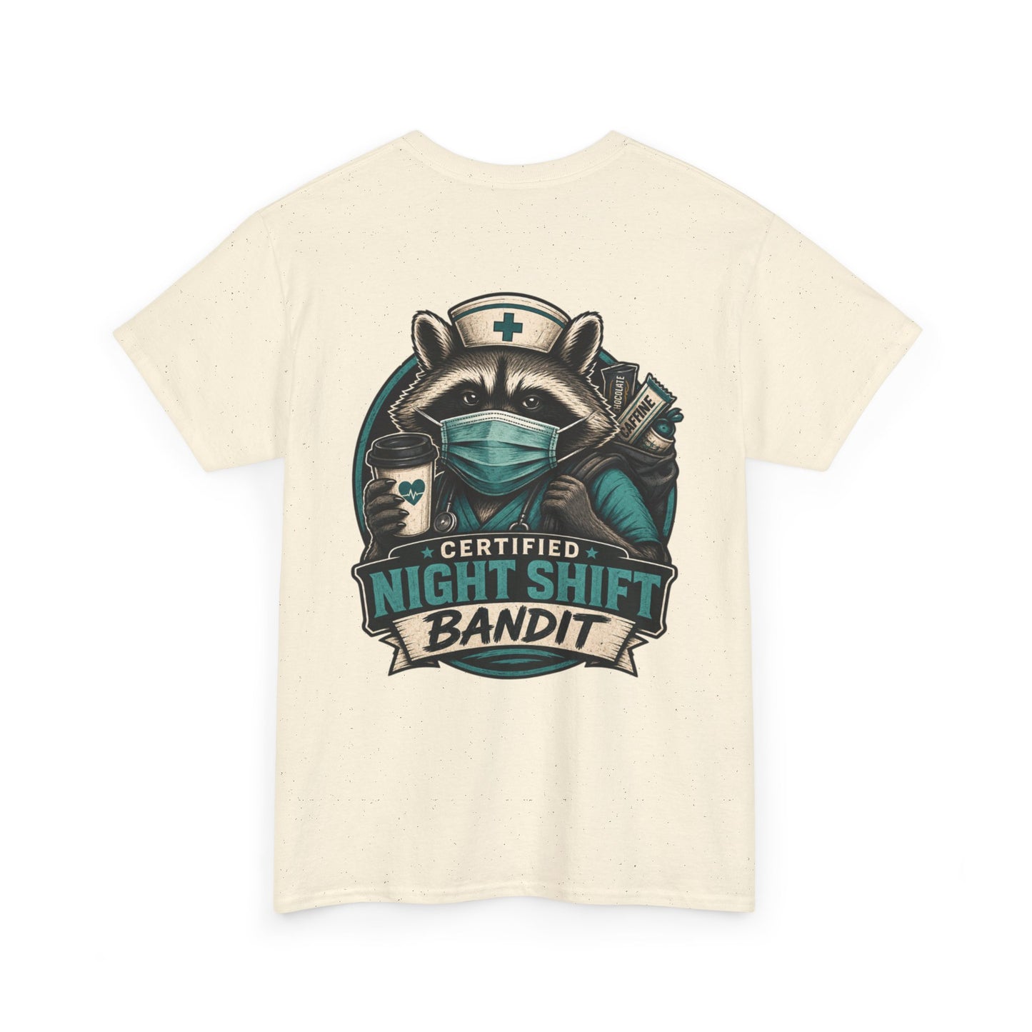 Certified Night Shift Bandit Nurse T-Shirt