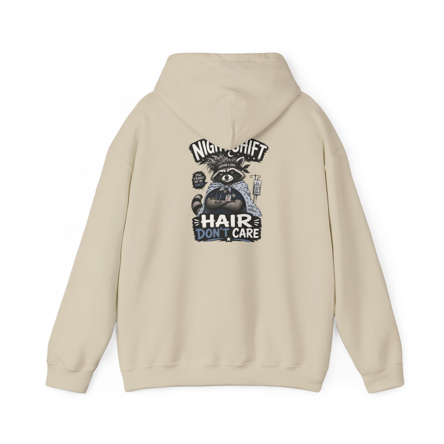 Night Shift Hair Don’t Care Hoodie