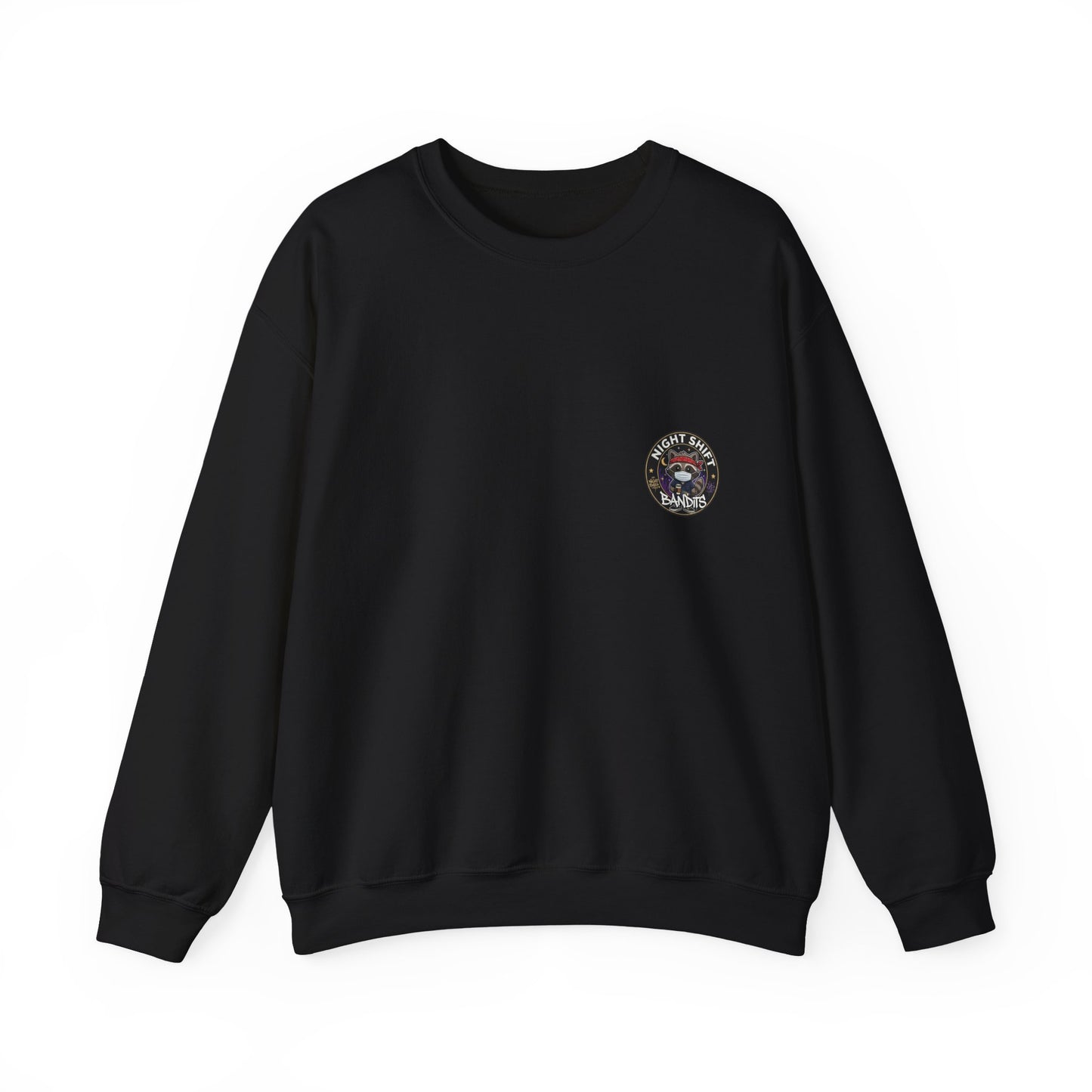 ICU Night Shift Bandit Sweatshirt — "I Survived Another Shift" Crewneck for Nurses