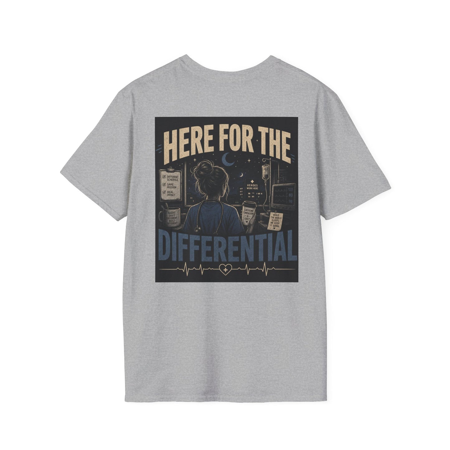 'Here For The Differential' Night Shift T-Shirt