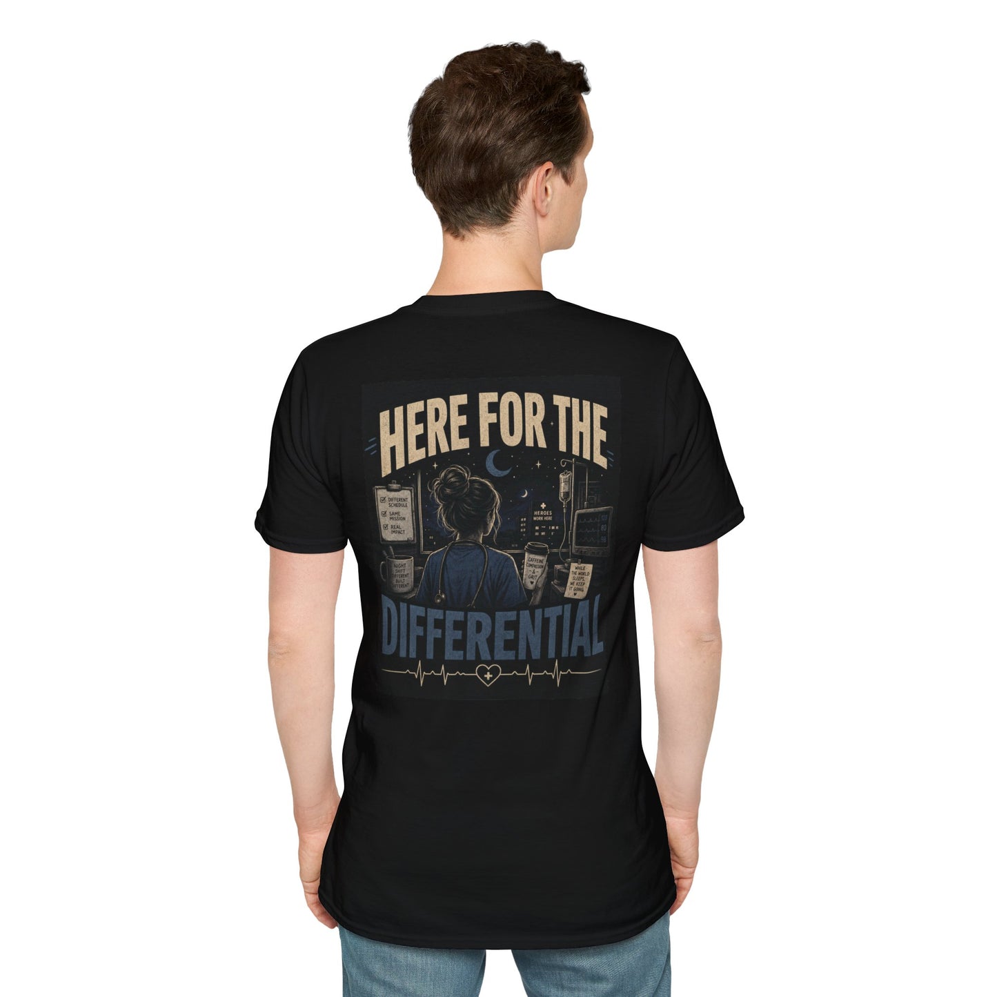 'Here For The Differential' Night Shift T-Shirt