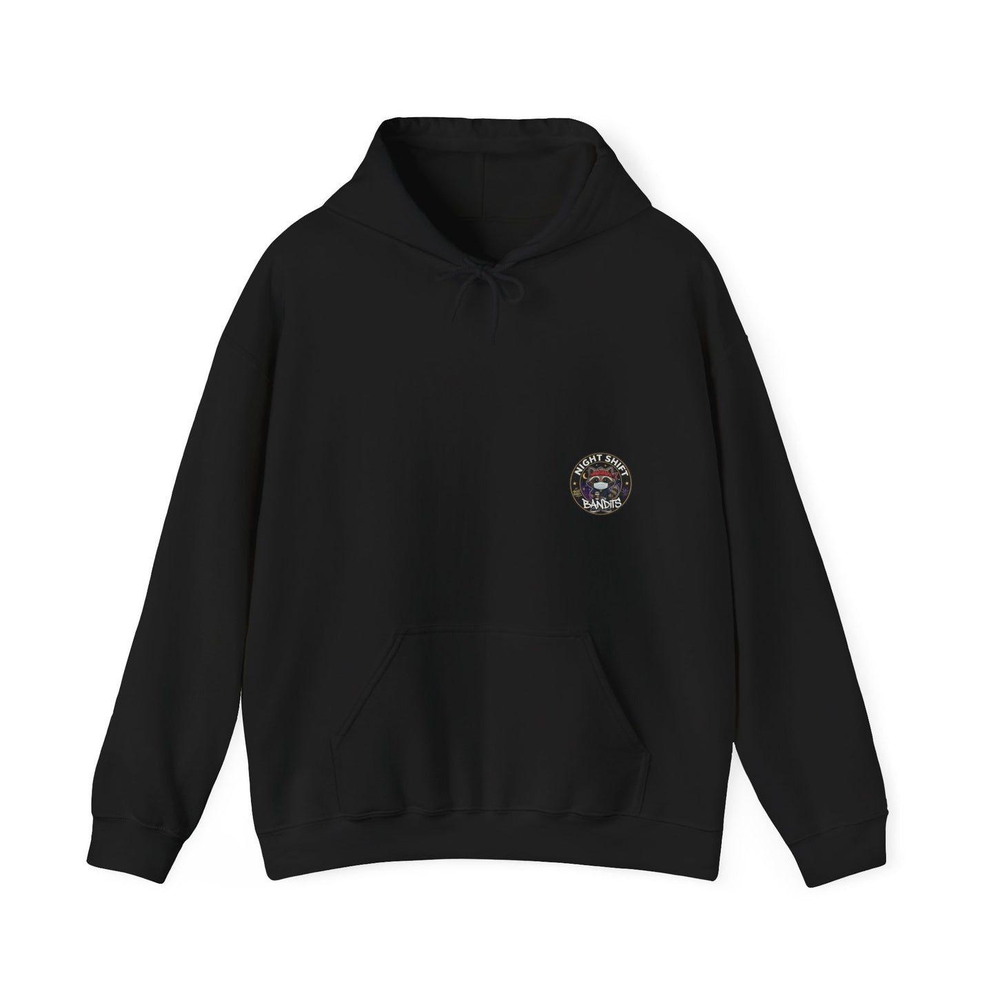 Night Shift Hoodie — Caffeine & Chaos