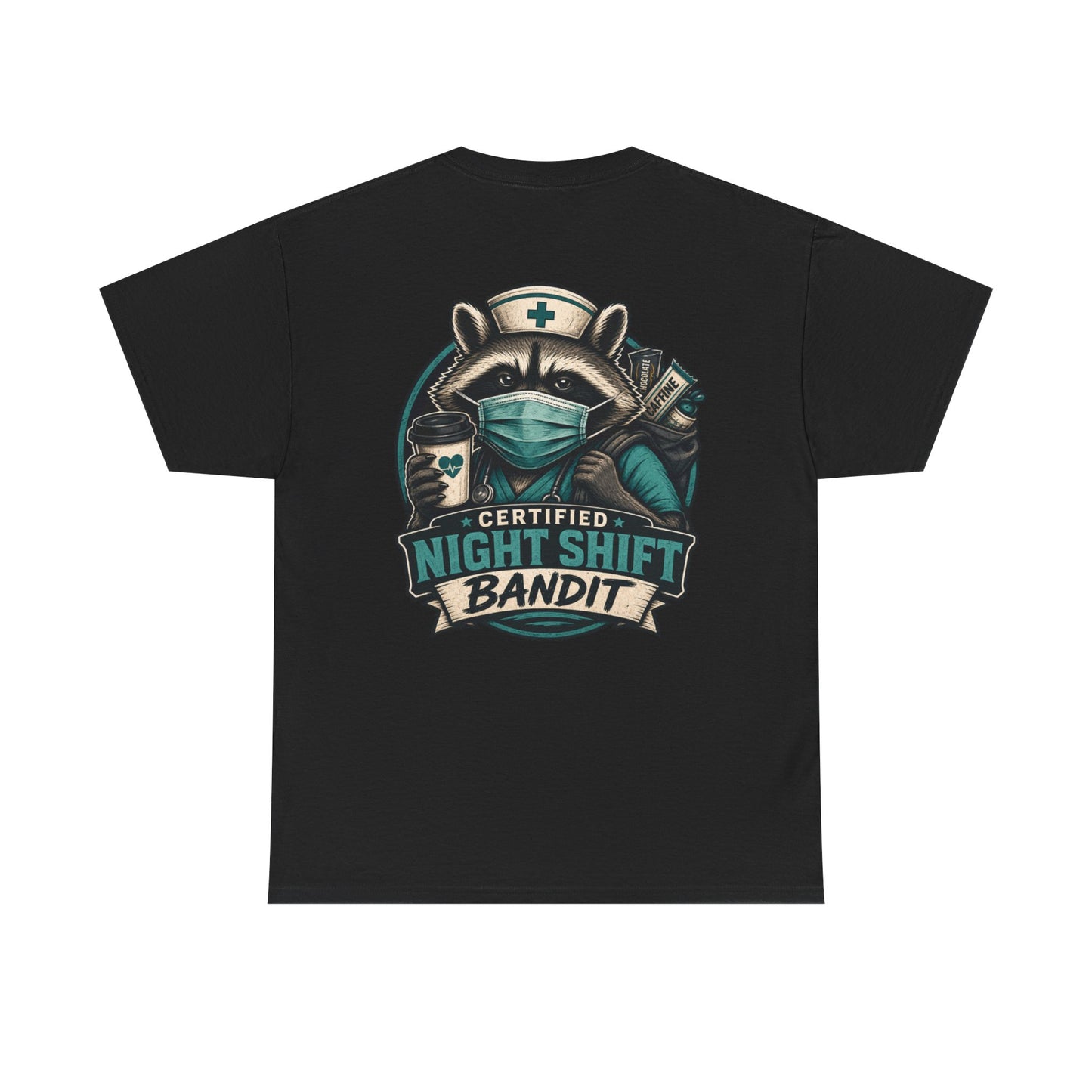 Certified Night Shift Bandit Nurse T-Shirt