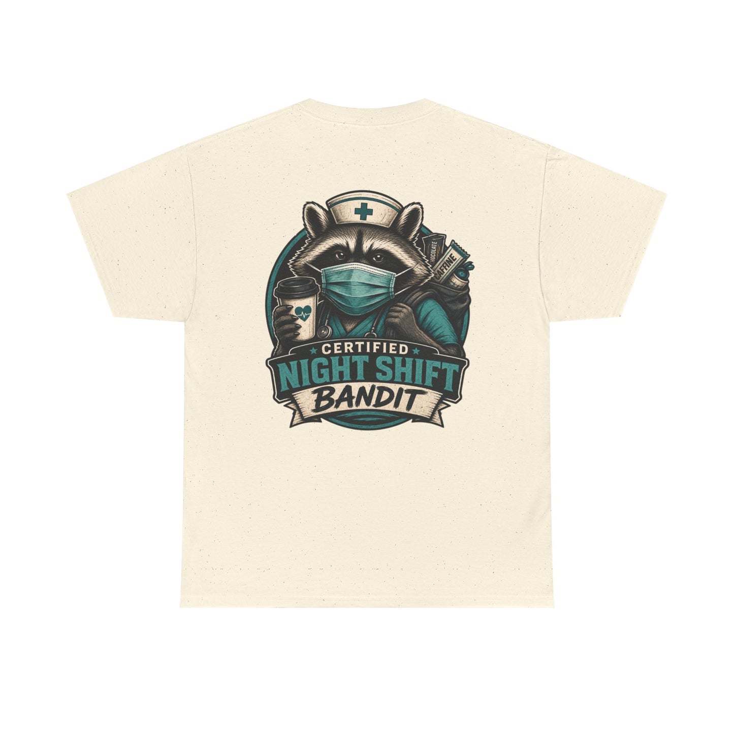 Certified Night Shift Bandit Nurse T-Shirt