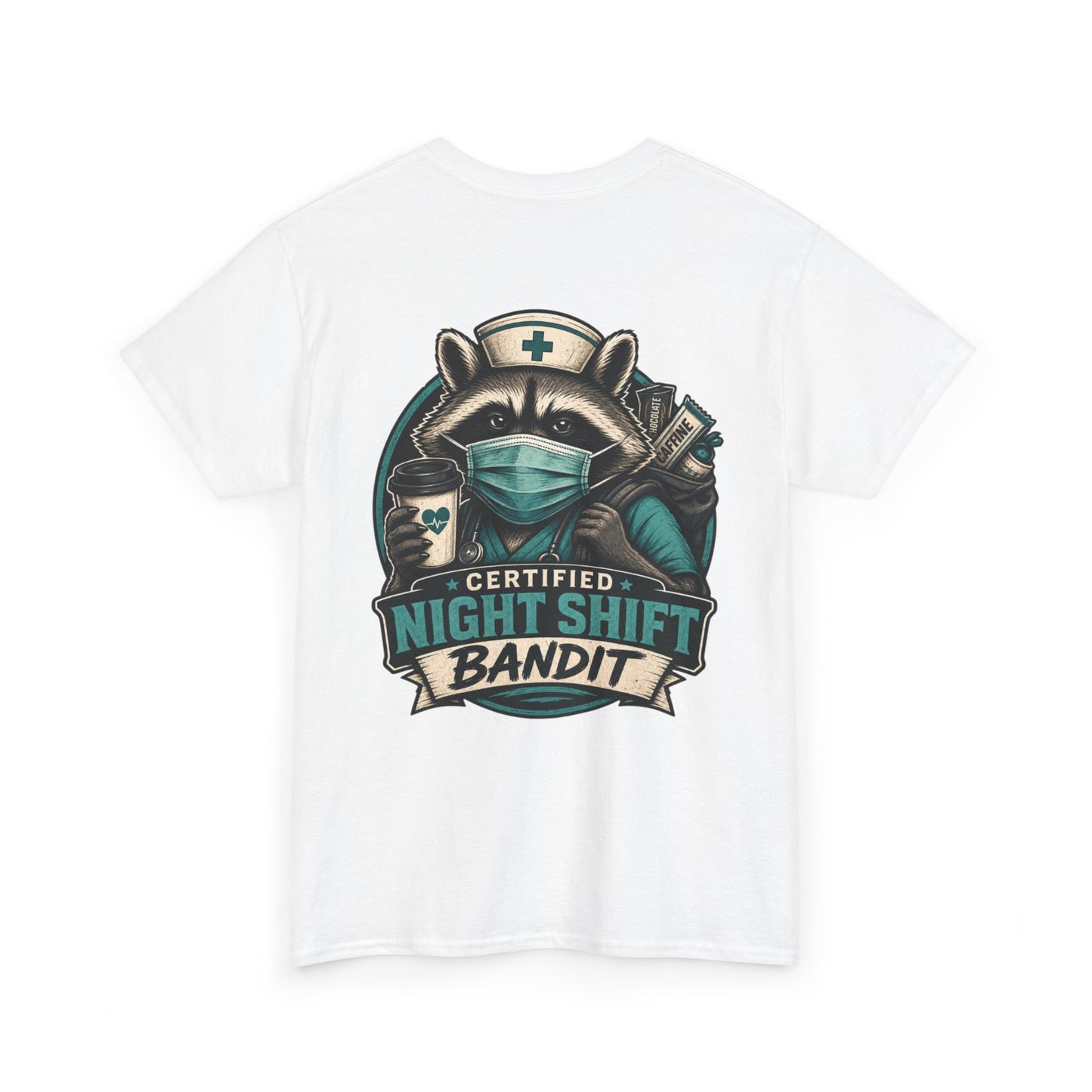 Certified Night Shift Bandit Nurse T-Shirt