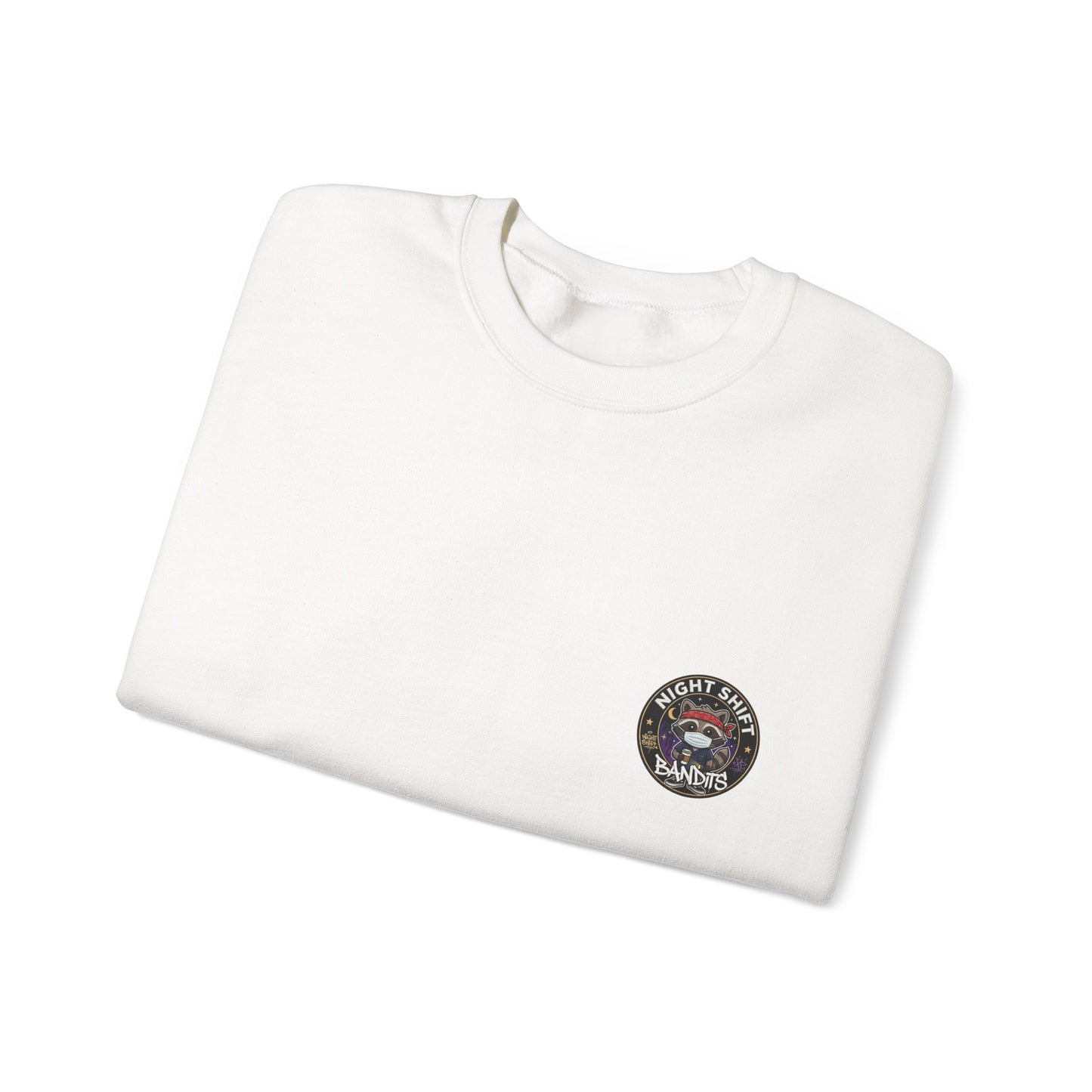 ICU Night Shift Bandit Sweatshirt — "I Survived Another Shift" Crewneck for Nurses