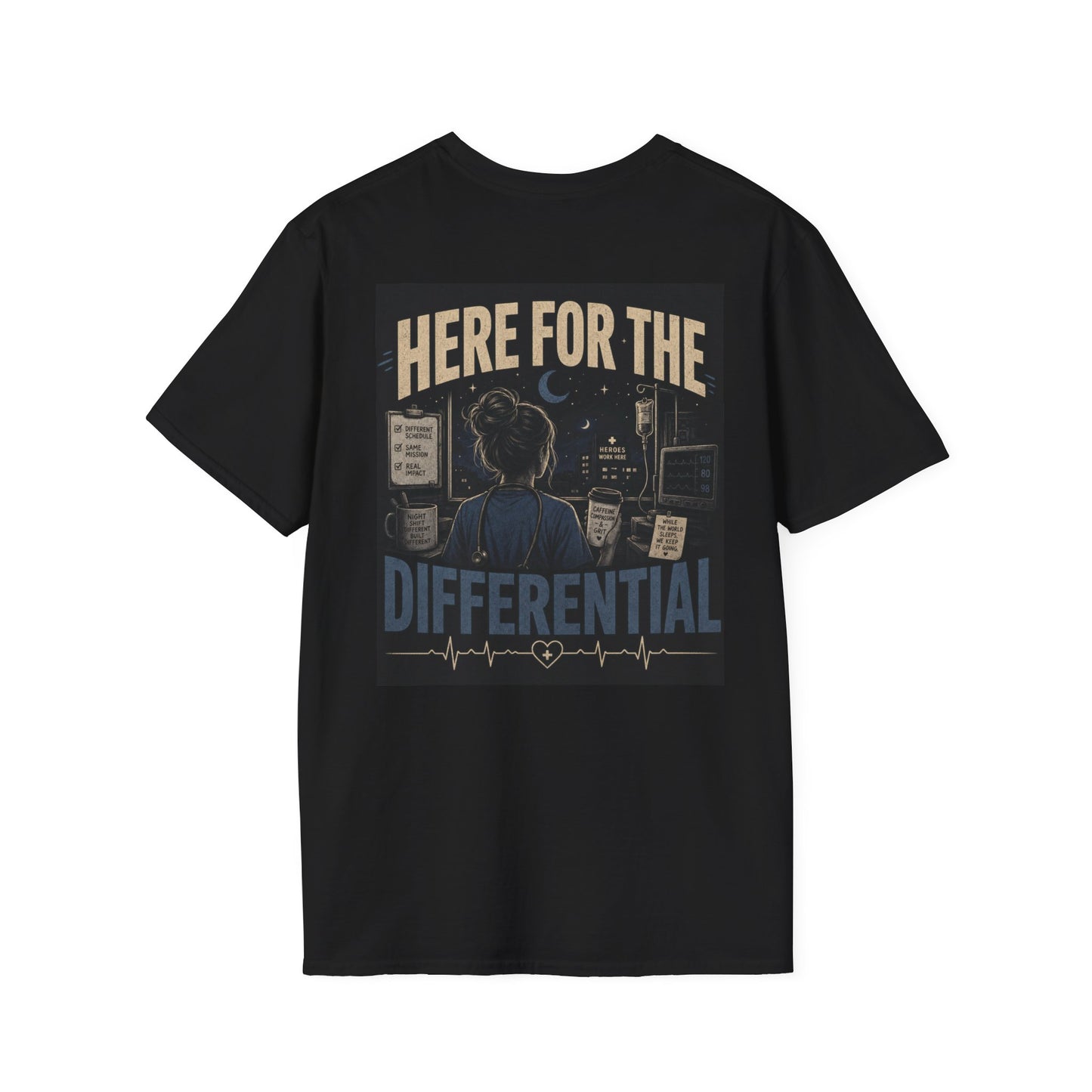 'Here For The Differential' Night Shift T-Shirt